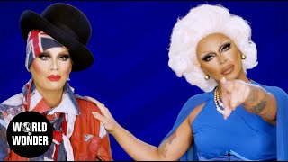 FASHION PHOTO RUVIEW RuPauls Drag Race UK Series 1 Episode 1 [upl. by Hakkeber328]