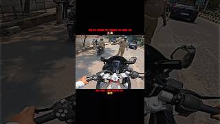 Police Mamu Ke Samne Sa 🚨🤯 Bhai Ka Roj Aana Jana Hai 😂😁 bikerider motovlog superbike ninjazx10r [upl. by Feltie]