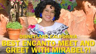 Mirabel Said The Funniest Things About Her Family BEST Encanto Meet and Greet Disneyland 2024 [upl. by Alecia]