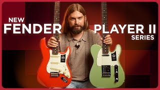 Fender Upgrades The Critically Important Player Series AllNew Fender Player II [upl. by Aicilaf]