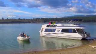 Houseboating on Lake Koocanusa [upl. by Ahsekat]