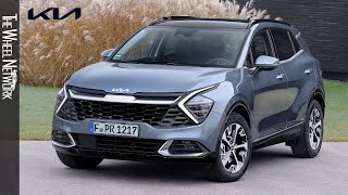 2022 Kia Sportage HEV  Yuka Steel Grey  Driving Interior Exterior SWB EU Spec [upl. by Garreth]