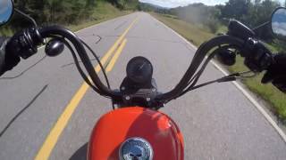 Harley Nightster 1200 acceleration [upl. by Sessylu530]