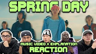 OUR FIRST TIME WATCHING BTS Spring Day [upl. by Laurence]