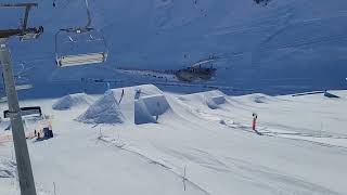 MayrhofenPenken park Snowpark2024 [upl. by Anaila301]