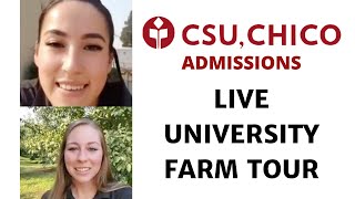 Live Tour of Chico State University Farm [upl. by Eitsrik]