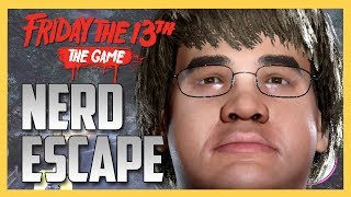 Nerd Escape Friday the 13th The Game  Swiftor [upl. by Mcconaghy]