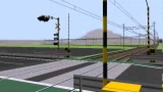 ＲａｉｌＳｉｍにて。Ｄ５２重連 [upl. by Ramedlaw]