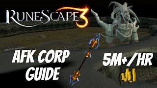 AFK Corporeal Beast Guide 5Mhr  RuneScape 3 [upl. by Arreyt894]