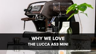 Why We Love The LUCCA A53 MINI by La Spaziale Espresso Machine [upl. by Wina]