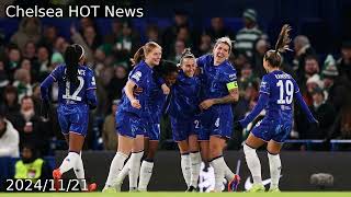 Chelsea ease past Celtic to seal Womens Champions League progress [upl. by Tania102]