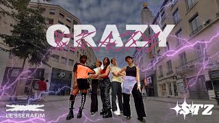 KPOP DANCE IN PUBLIC FRANCE  LESSERAFIM  quotCRAZYquot  DANCE Cover by STZ 🤍 [upl. by Russom]