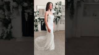 Roxane Lined Wedding Dress by Enzoani  Sample Sale [upl. by Jase]