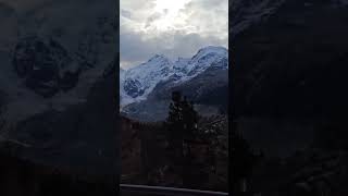 Bernina Express  rough video clip bernina train schweiz travel europeanholiday [upl. by Hourihan]