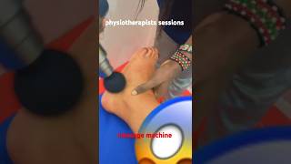 physiotherapy massage using machine foot massage machine [upl. by Jacquenette150]