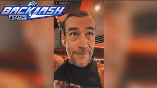 WWE Backlash 2024  CM Punk vs WWE HQ Gym 😂 CM Punk Instagram Story [upl. by Einahpetse575]