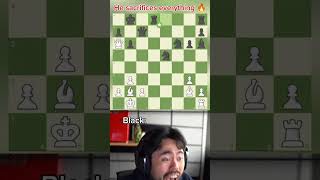 He sac the ROOOOK chess gothamchess [upl. by Annoirb233]