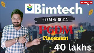 BIMTECH Greater Noida  AdmissionEligibility Programs Fees BIMTECH mba pgdm [upl. by Procora64]