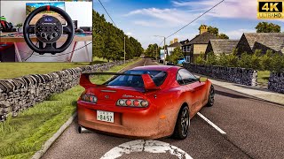 800HP Toyota Supra Turbo  Assetto Corsa  Steering Wheel POV Gameplay4K 60fps [upl. by Pero643]