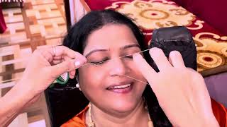 Eyebrow Threading for Beginners [upl. by Dewie]