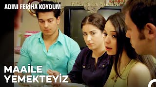 Çiftler Kapıcı Dairesinde Yemekte  Adını Feriha Koydum [upl. by Ayoted]