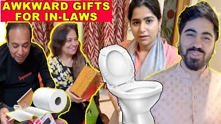 GIVING BAD GIFTS TO MY INLAWS PRANK  NISHI ATHWANI [upl. by Slosberg]