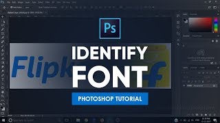 Identify Font  Photoshop Tutorial [upl. by Tobey]