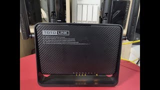 TOTOLink A3000RU  UniFi Firmware Look amp Feel UniFi 800200 Mbps SpeedTest LANWAN [upl. by Oirromed]