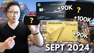 9 Best Credit Card Sign Up Bonuses Right Now Up to 100k Points  Chase Ink Amex Delta [upl. by Kessia]