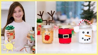 DIY Holiday Mason Jar Eggnog Bread [upl. by Ilahsiav]