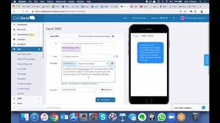 2 Way Text Campaign ClickSend [upl. by Allemat708]