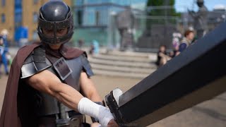 Berserk Guts Cosplay  MCM Comic Con 2022 [upl. by Gombosi442]