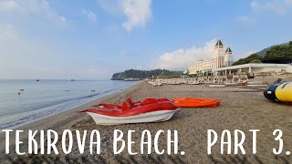 Summer trip Ep10 Turkey Tekirova beach from Gural Premier to Nirvana Dolce Vita Part 3 [upl. by Russom750]