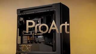 Time to go full ProArt with the new ProArt PA602 Chasis and ProArt 420 LC AIO Build and Overview [upl. by Paxton223]