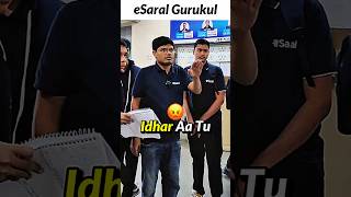 Saransh Sir को क्यों आया Class में भयंकर GUSSA 😱😨😡 shorts new esaral jee neet motivation [upl. by Joyann]