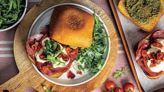 Salami Pesto Sandwiches [upl. by Vashti]