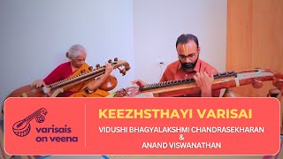 Keezhsthayi Varisai  Varisais on Veena  Vidushi Bhagyalakshmi Chandrasekharan [upl. by Chuck986]