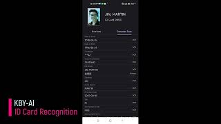 KBYAI ID Document Recognition amp ID Scanner [upl. by Galen]