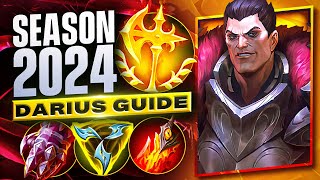 InDepth Darius Guide Season 2024  How To Climb As Darius  Season 14 Darius Gameplay [upl. by Keese]