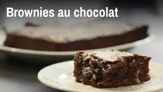 Recette de brownies au chocolat [upl. by Stanislaw]