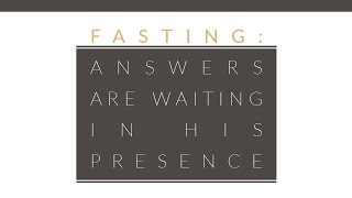 Fasting  Answers Are Waiting in His Presence  Jentezen Franklin [upl. by Dosia]