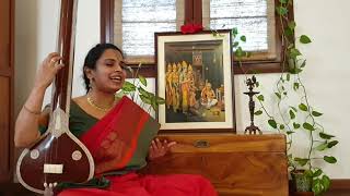 Nāda Demonstration of Neraval in Carnatic Music [upl. by Rebhun]