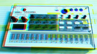 HEAVY TECHNO  Korg Volca Sample 2 [upl. by Lehte431]