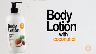 Body Lotion with Coconut Oil 🥥 [upl. by Hal]