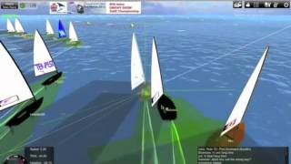 07 Feb 2012 RYA Volvo Dinghy Show SailX Champs with Ticker [upl. by Asiral]