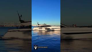 Azimut S10 yacht sailing near PortMiami yachtlifemiami [upl. by Joellyn]