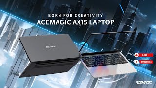 🔥ACEMAGIC AX15 156inch Laptop 🔥With The Newest 12th Gen Intel Alder Lake N95 processor  ACEMAGIC [upl. by Seiber]