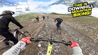 THIS IS WHAT DOWNHILL MOUNTAIN BIKING IS ALL ABOUT [upl. by Clarie694]