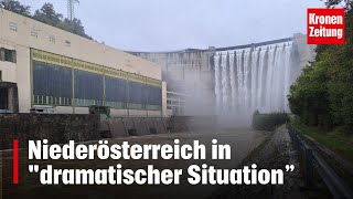 Niederösterreich in quotdramatischer Situationquot  kronetv NEWS [upl. by Cassie]