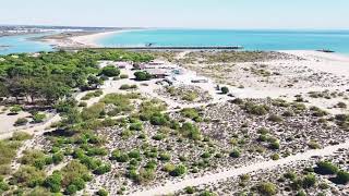 Tavira island  aerial view [upl. by Erasmus242]